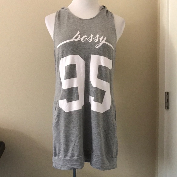 Forever 21 Tops - Sale💕 Forever 21 hooded mini dress